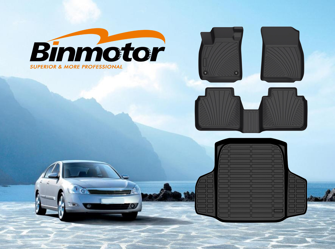 When car floor mats meet car trunk mats, Binmotor will bring you a brand new driving experience