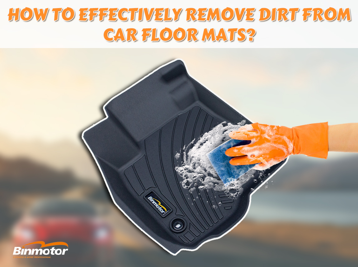 How to effectively remove dirt from car floor mats?