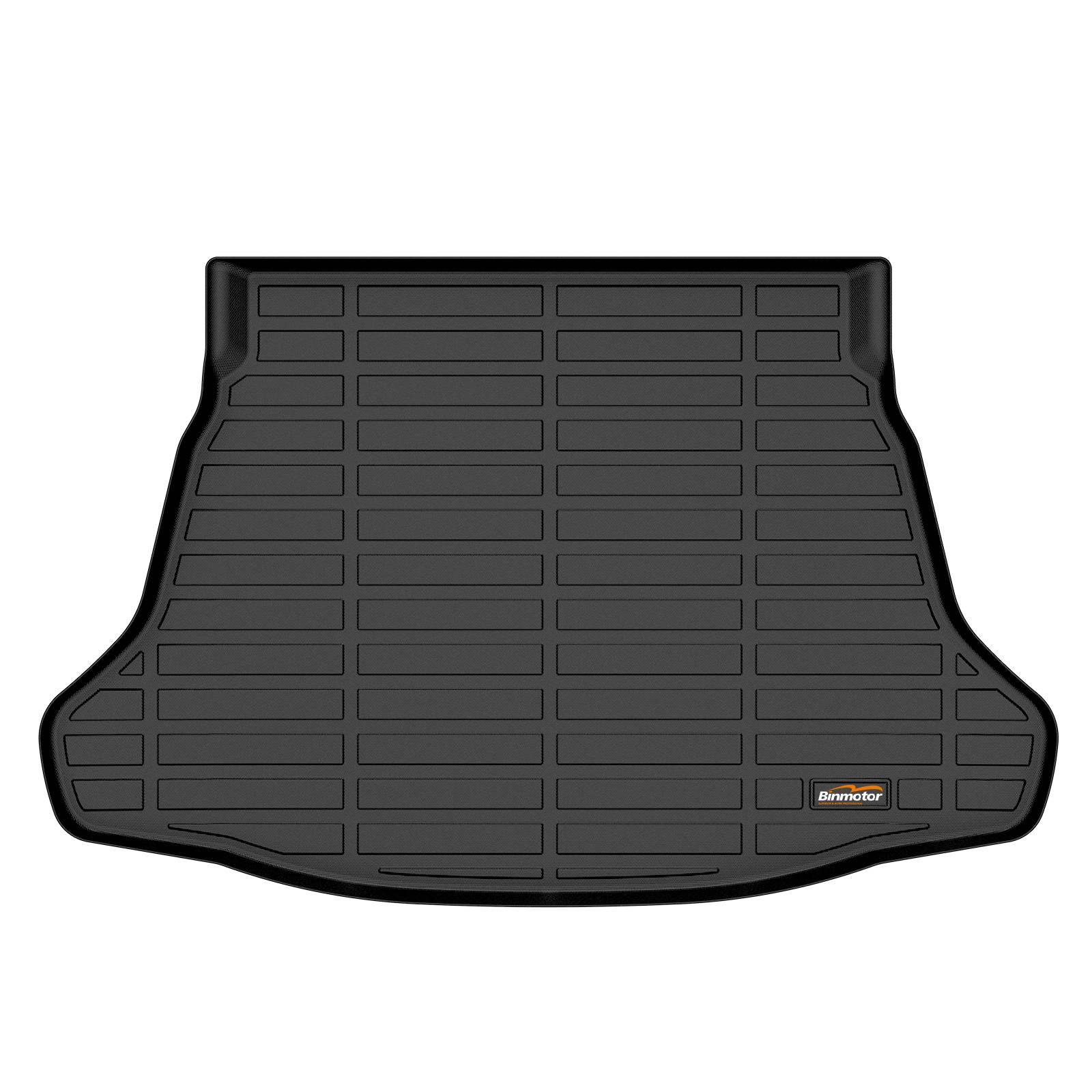 Binmotor-Cargo Liner for All Weather Cargo Liner Fit for Toyota Prius, Custom Fit Car Trunk Mat, Waterproof Easy to Clean Cargo Mat Prius Accessories Black（compatible year 2016-2022）