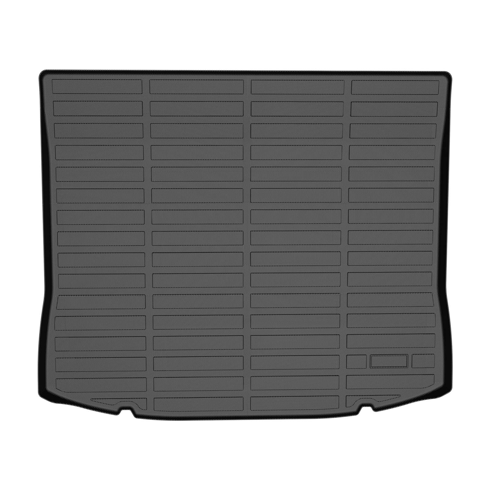 Binmotor-Cargo Liner for Ford Edge, All Weather Cargo Mat for Ford Edge, Waterproof TPE Trunk Mat, Trunk Liner Edge Car Accessories（compatible year 2015-2024）