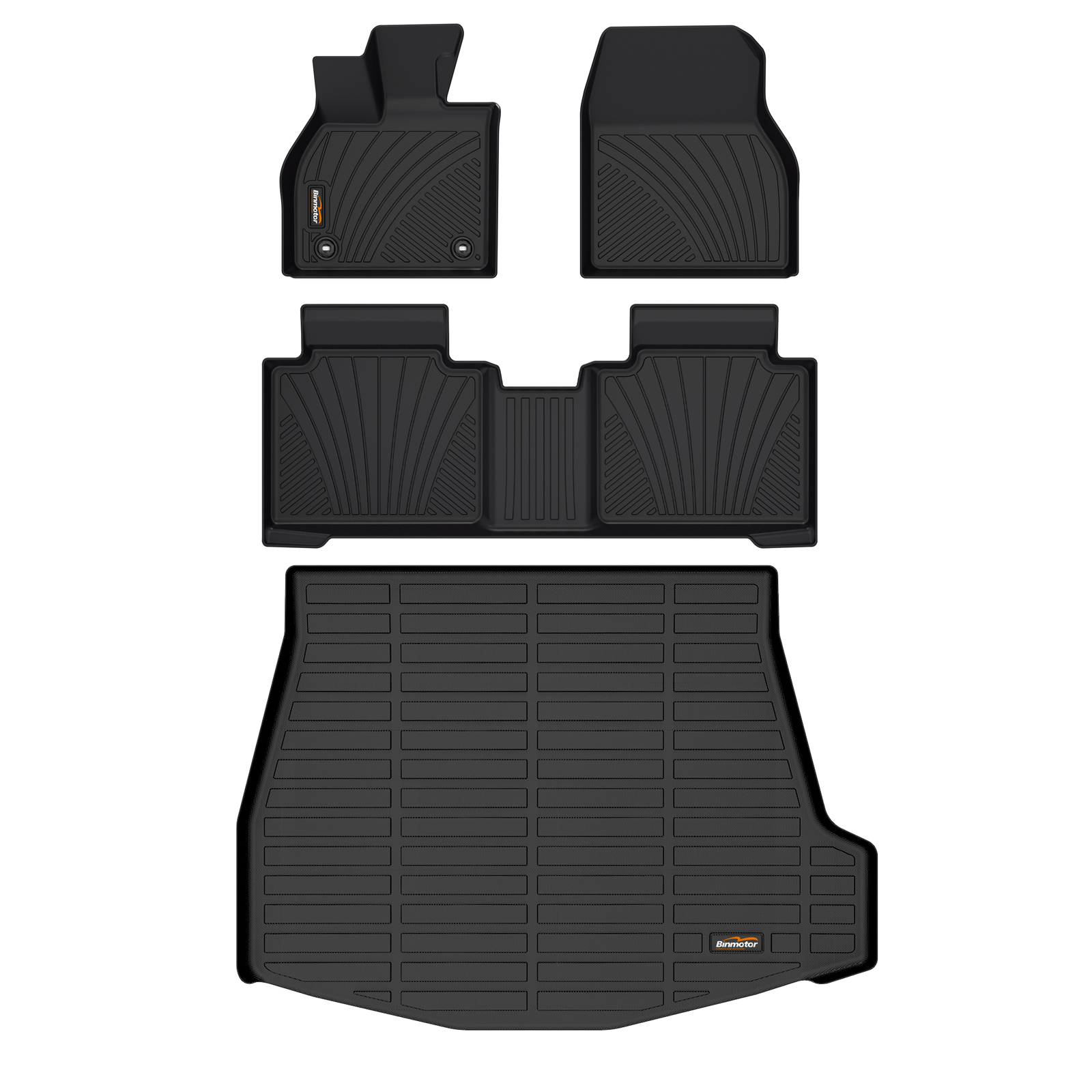 Binmotor-Floor Mats & Cargo Liner Set for Subaru Solterra（compatible year 2023）