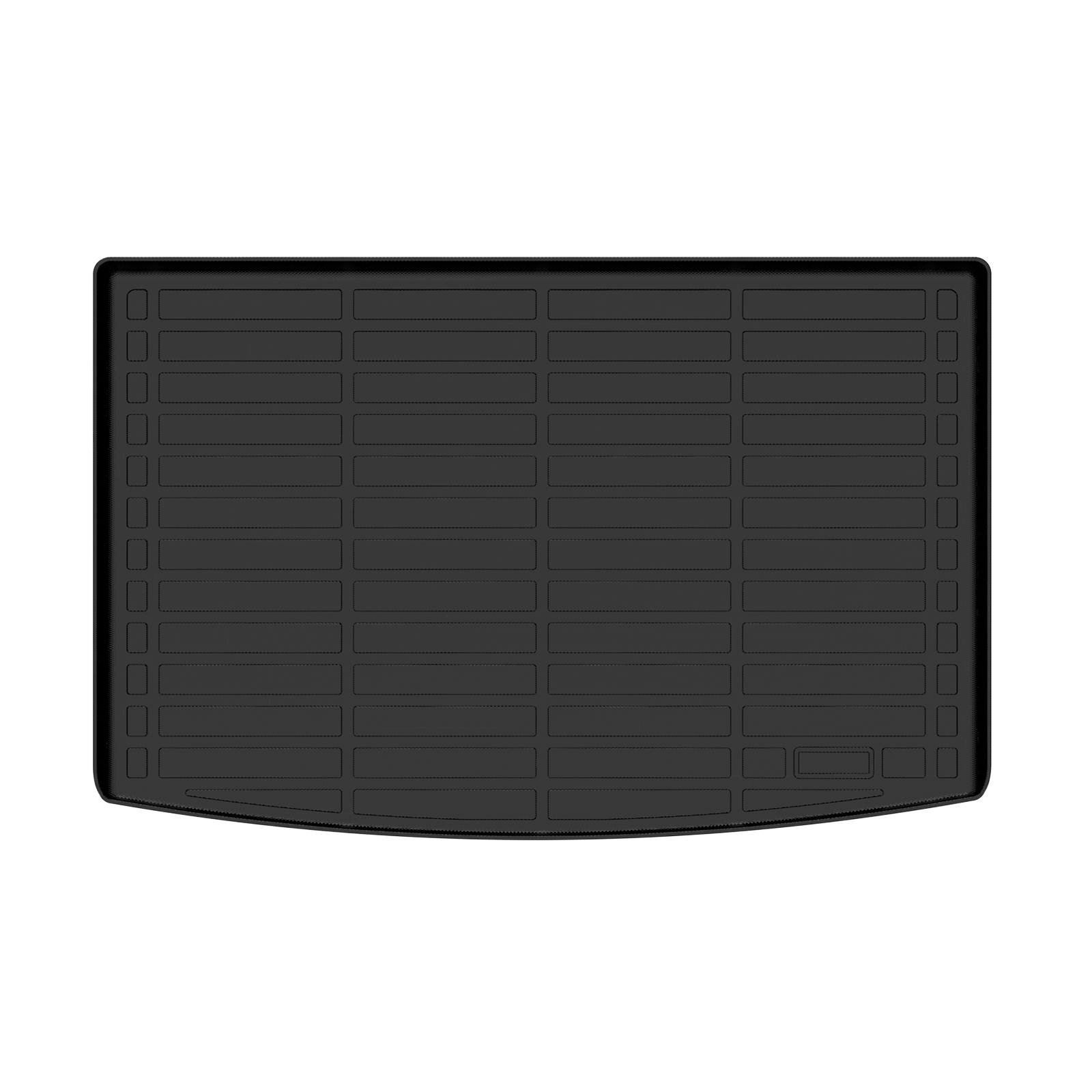 Binmotor-Rear Cargo Liner for GMC Yukon XL丨for Yukon XL  2021-2024, Trunk Mat, All Weather Cargo Mat Behind The 3rd Row, Waterproof Durable TPE Rubber Liner（compatible year 2021-2024）